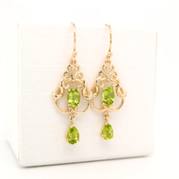 9ct Yellow Gold and Peridot