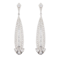 Sterling Silver and CZ